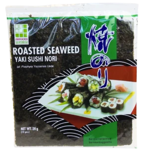 nori do sushi zielone jhfoods 28 g 10 arkuszy