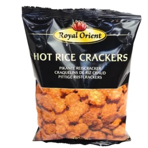 pikantne krakersy ryżowe royal orient 150 g