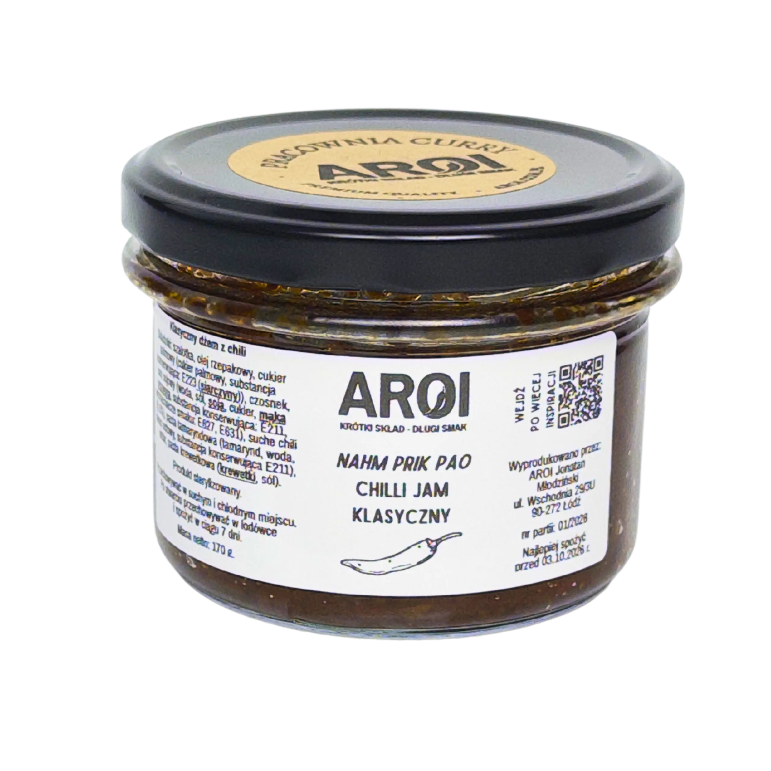 chilli jam klasyczny aroi 170 g. chilli jam klasyczny aroi 170 g.